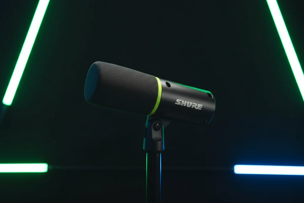 Shure MV6 – Microphone USB Dynamique Professionnel pour Gaming, Streaming & Studio