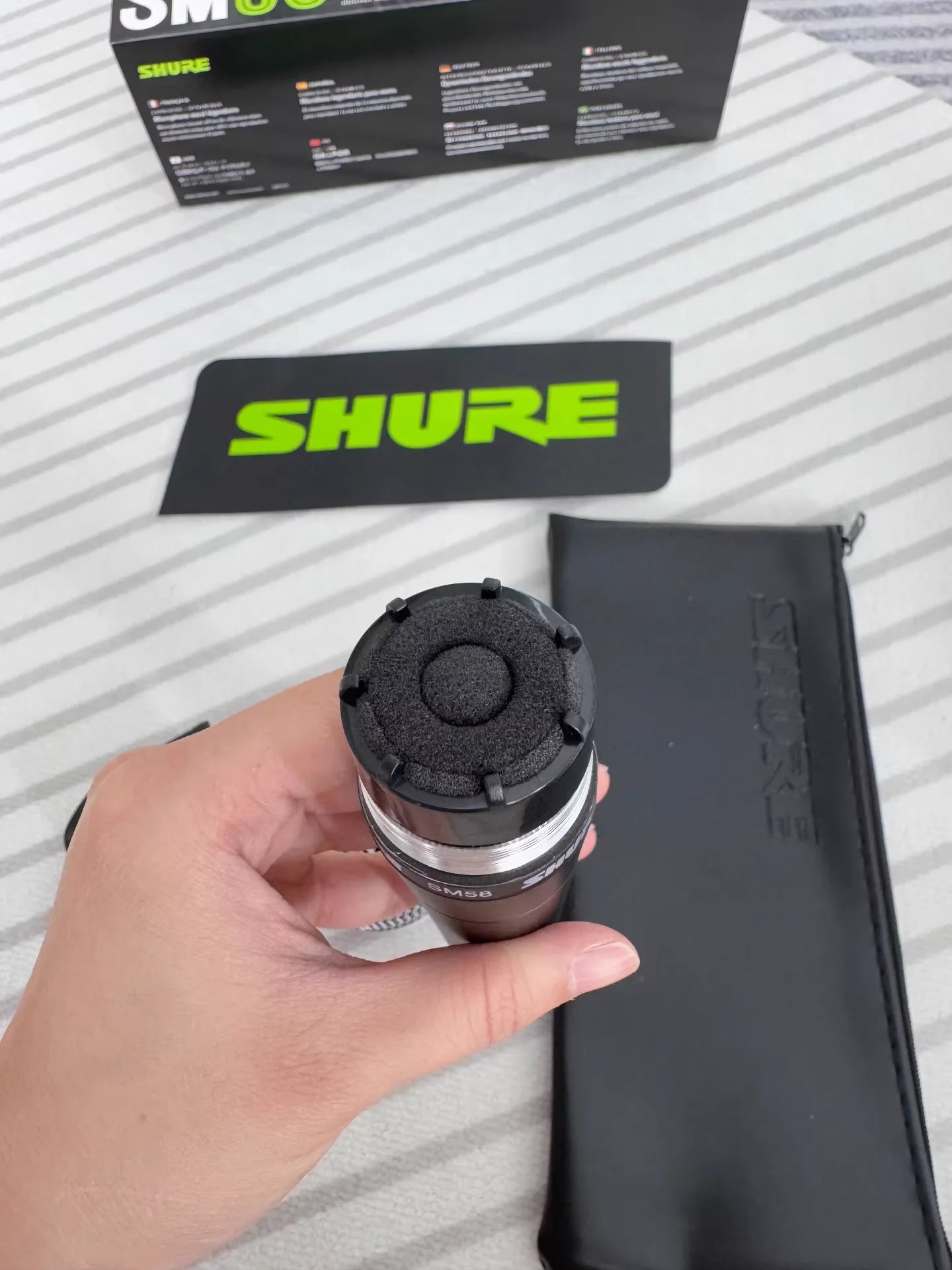 Shure SM58 – Microphone Scène Cardioïde Dynamique